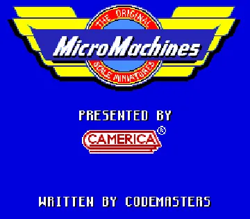 Micro Machines (USA, Europe) (Alt 1) screen shot title